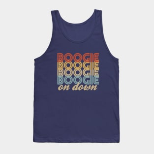 Boogie on down Tank Top